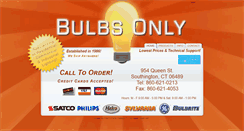 Desktop Screenshot of bulbsonly.net